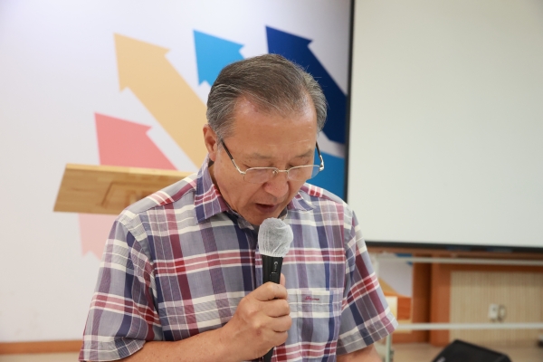 홍영준 목사(순복음진월교회)의 축복기도
