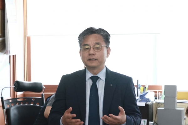 기드온협회 중부산캠프 회장 조종찬 장로(브니엘교회)의 인사말