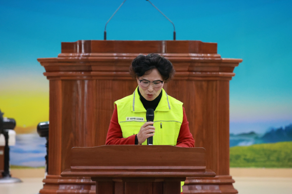 회계 김옥주 장로의 기도