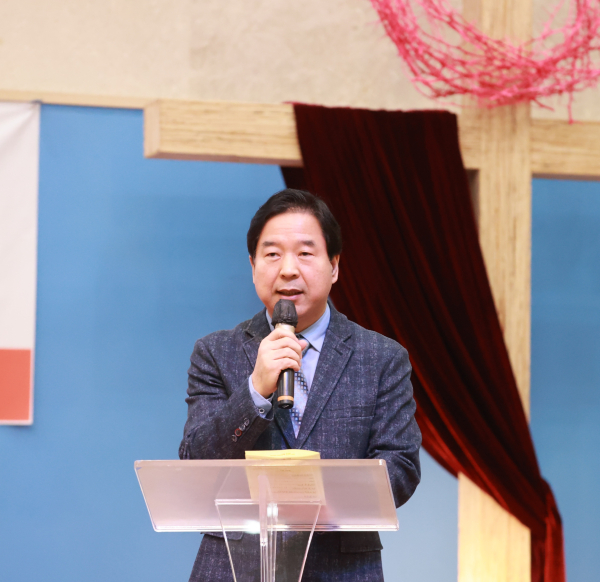 하재현 차장(월드비전 부산사업본부)의 2부 신년하례회 사회