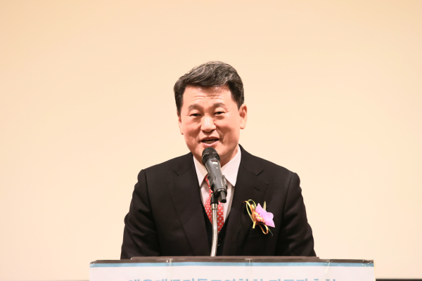 ▲김성수 해운대구청장의 축사
