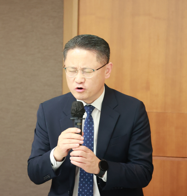 예장통합 부산동노회장 하상효 목사(모라교회)의 오찬기도