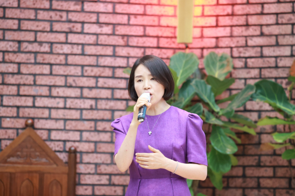 해운대순복음교회 정지연 사모(해운대순복음교회))의 ‘은혜’ 찬양