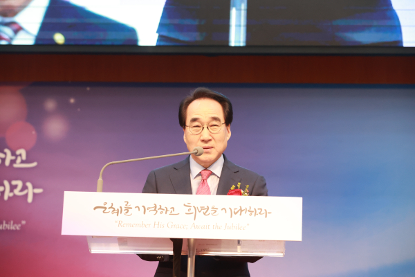 총회선교위원장 송종철 목사(순복음성문교회)의 제4부 ‘축하 및 인사’ 사회