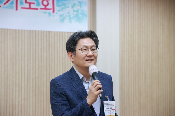 예장 통합총회 이단사이비대책위 위원장 김태수 목사의 환영인사